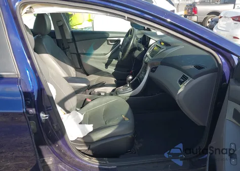 2013 Hyundai Elantra Limited из США, поврежденный, VIN 5NPDH4AE6DH320461